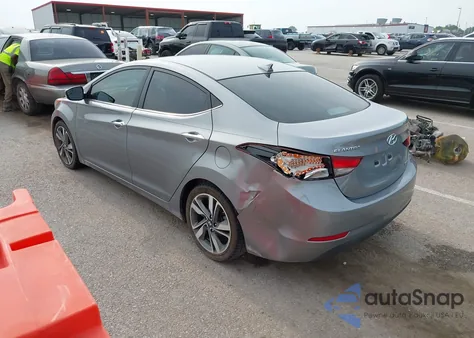 2015 Hyundai Elantra Limited из США, поврежденный, VIN KMHDH4AE6FU425022